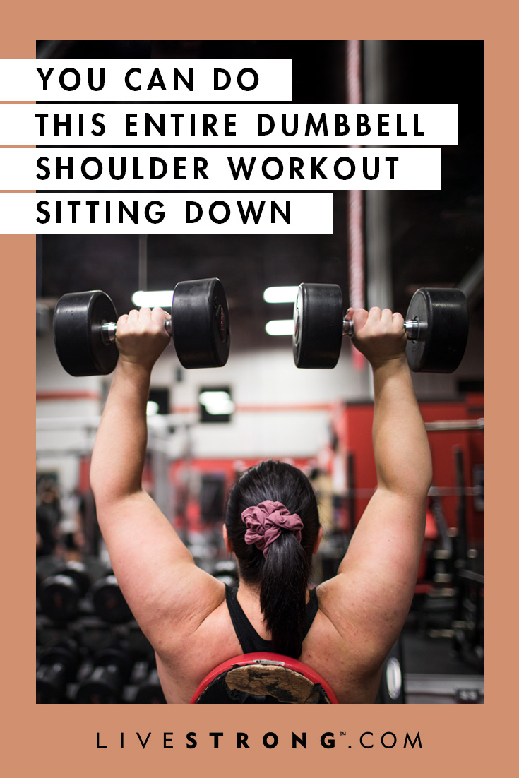 Seated Dumbbell Workout for Shoulders