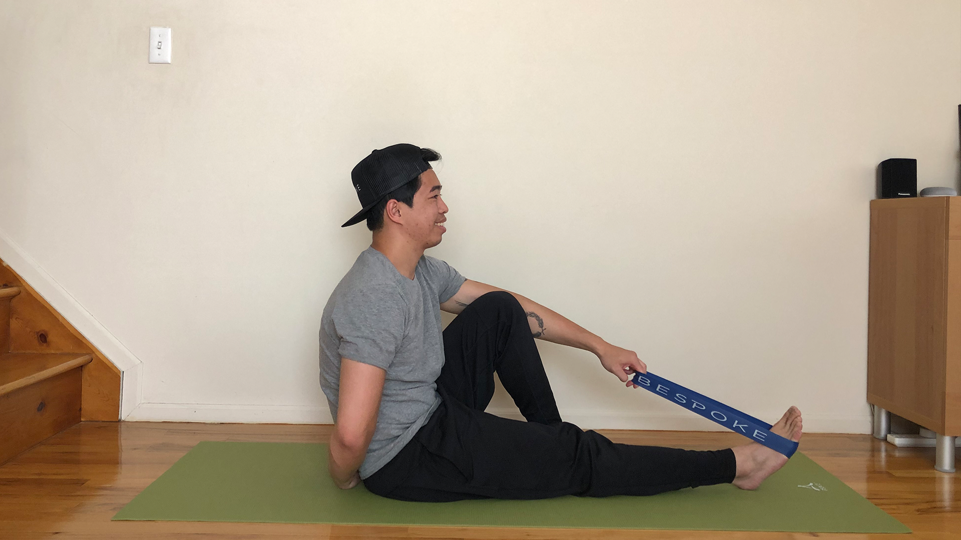 Resistance band exercises online for calves