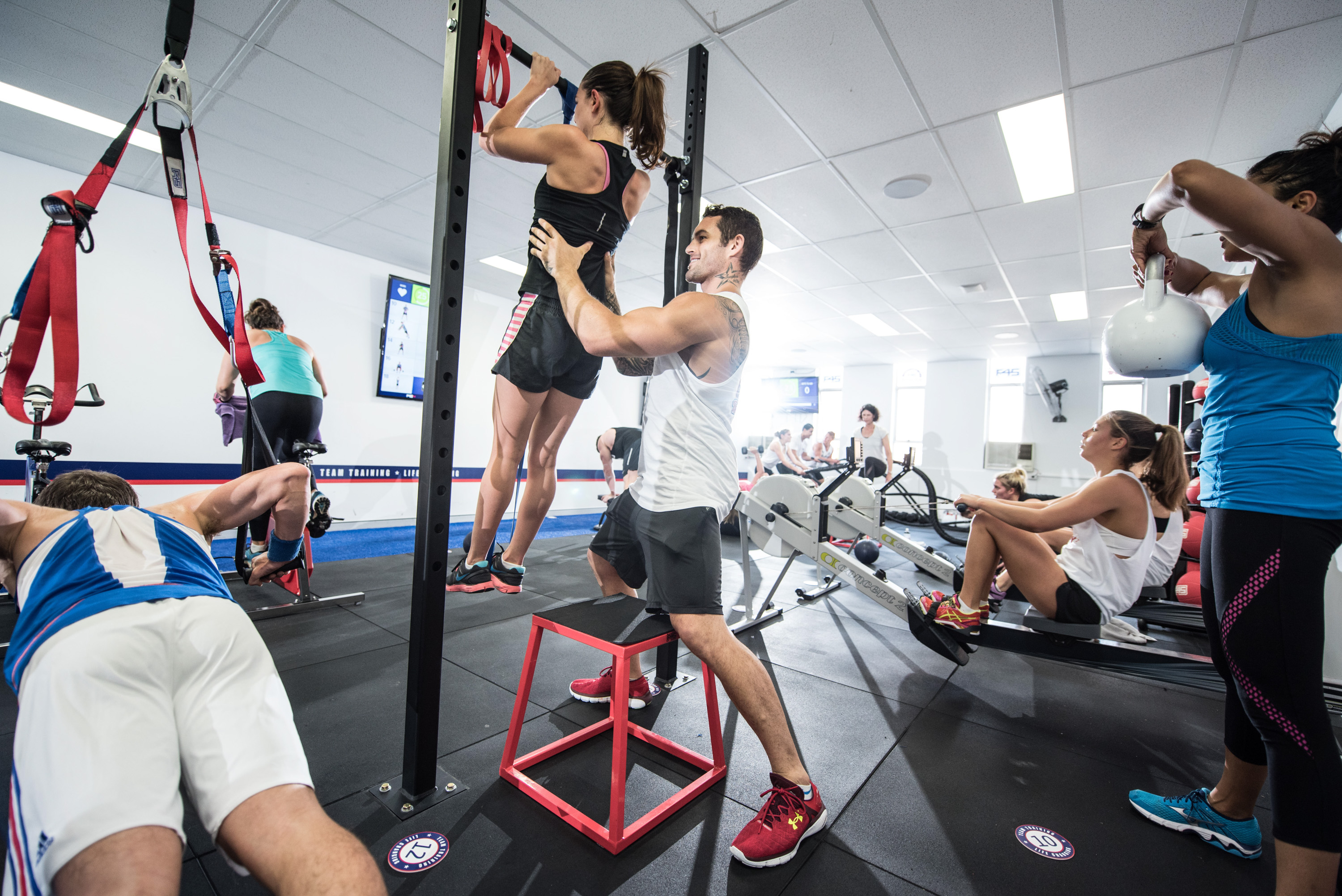 F45 means 45 minutes of a killer workout, plus cold towels — learn