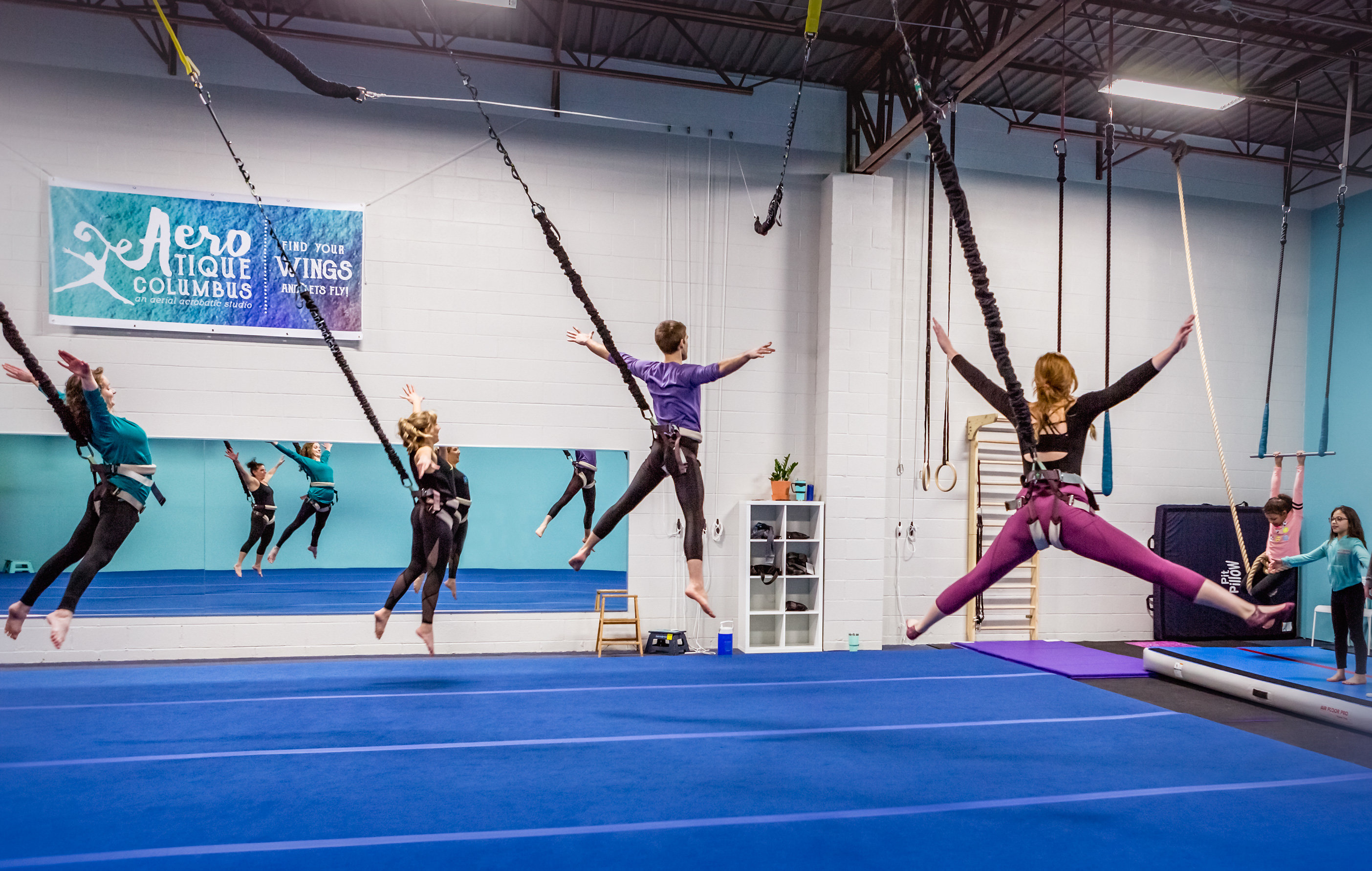 Flight to Fitness: Bungee cords take the pressure at So Fly fitness studio