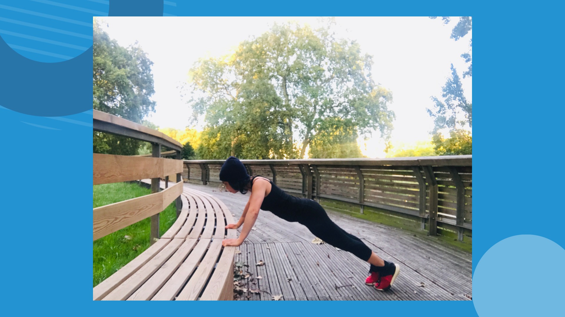 Do your workout at the park! This 20 minute routine will work your whole  body