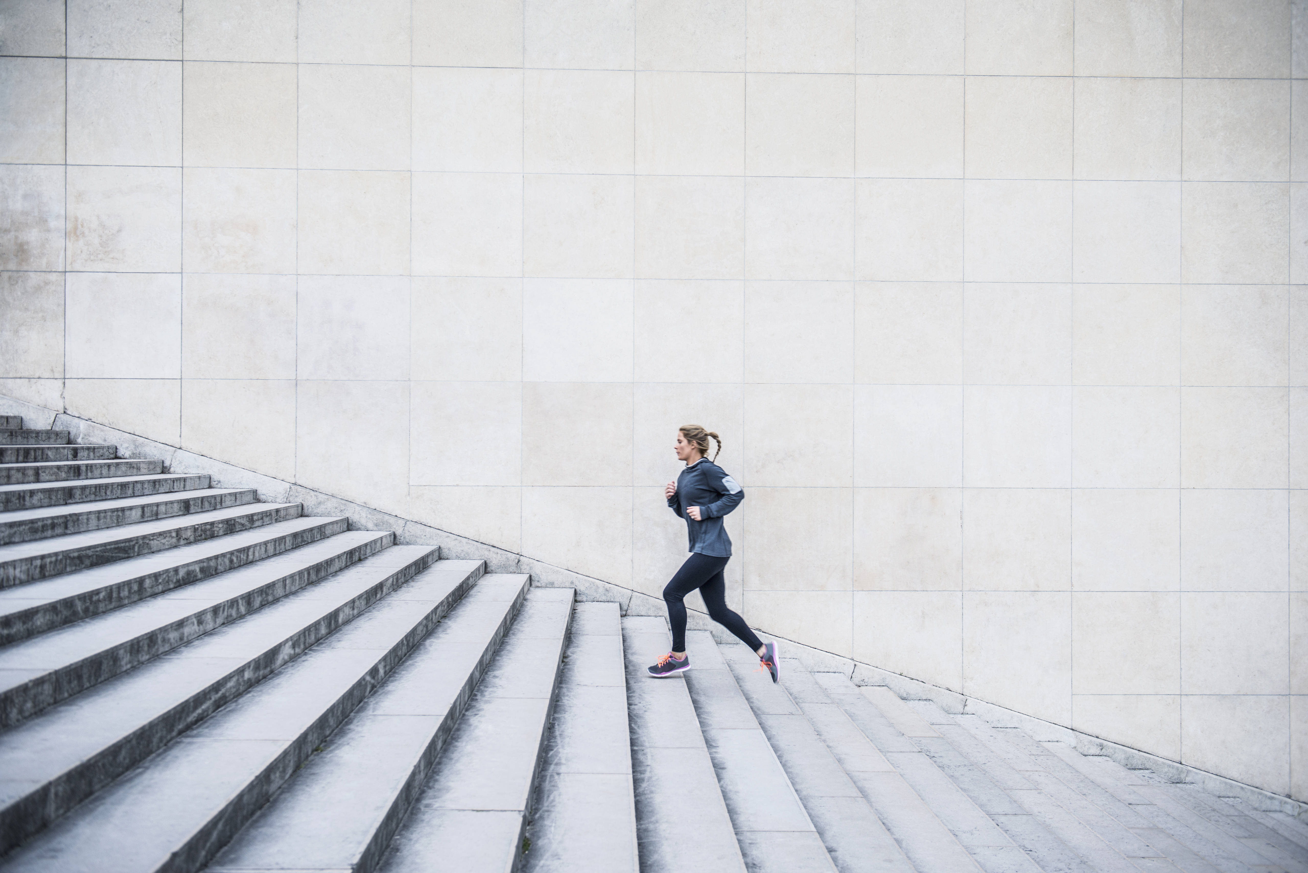 You Can Do This 15-Minutes of Stair Work Out at Home