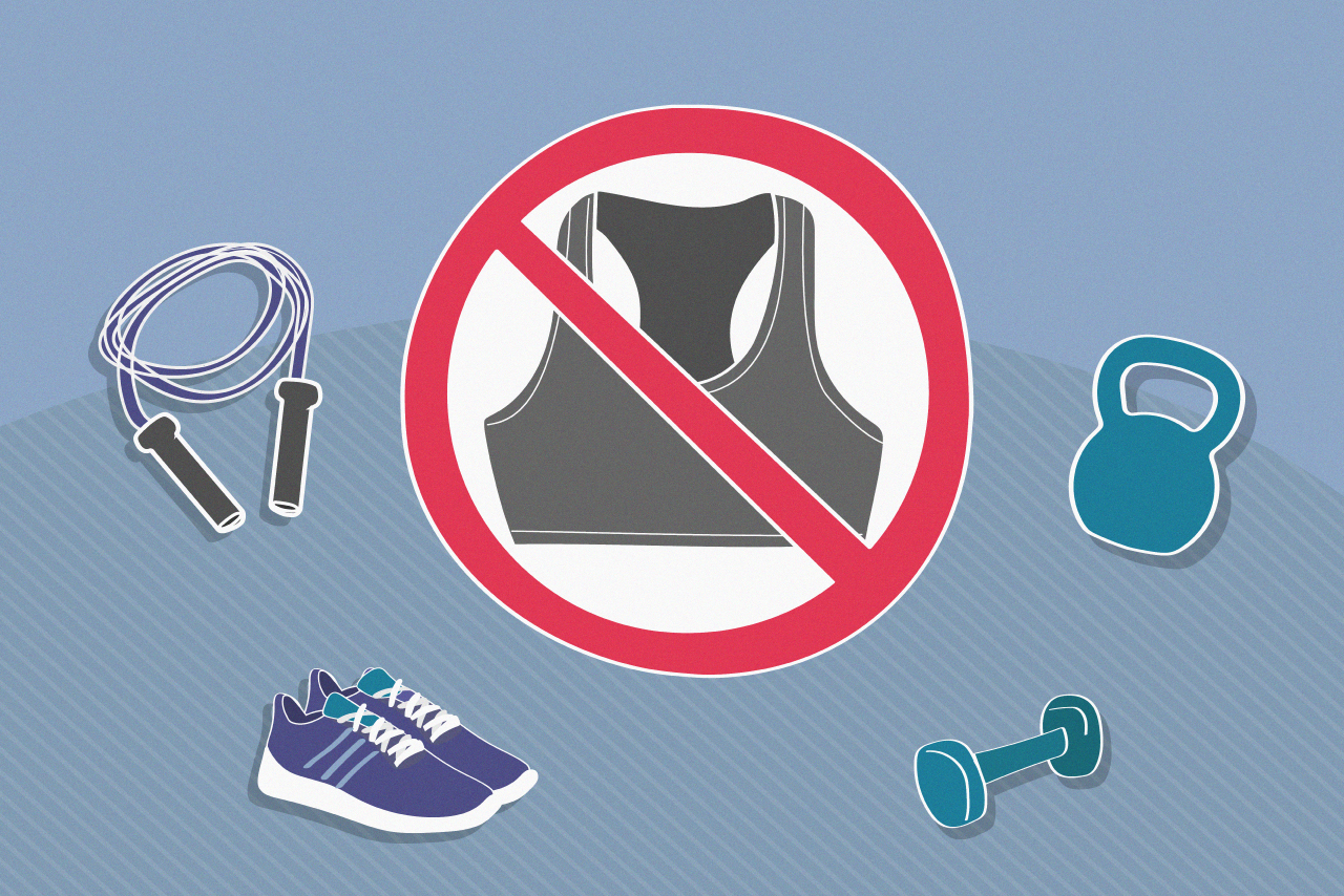 Why Working Out Without A Bra Isn't Such A Good Idea