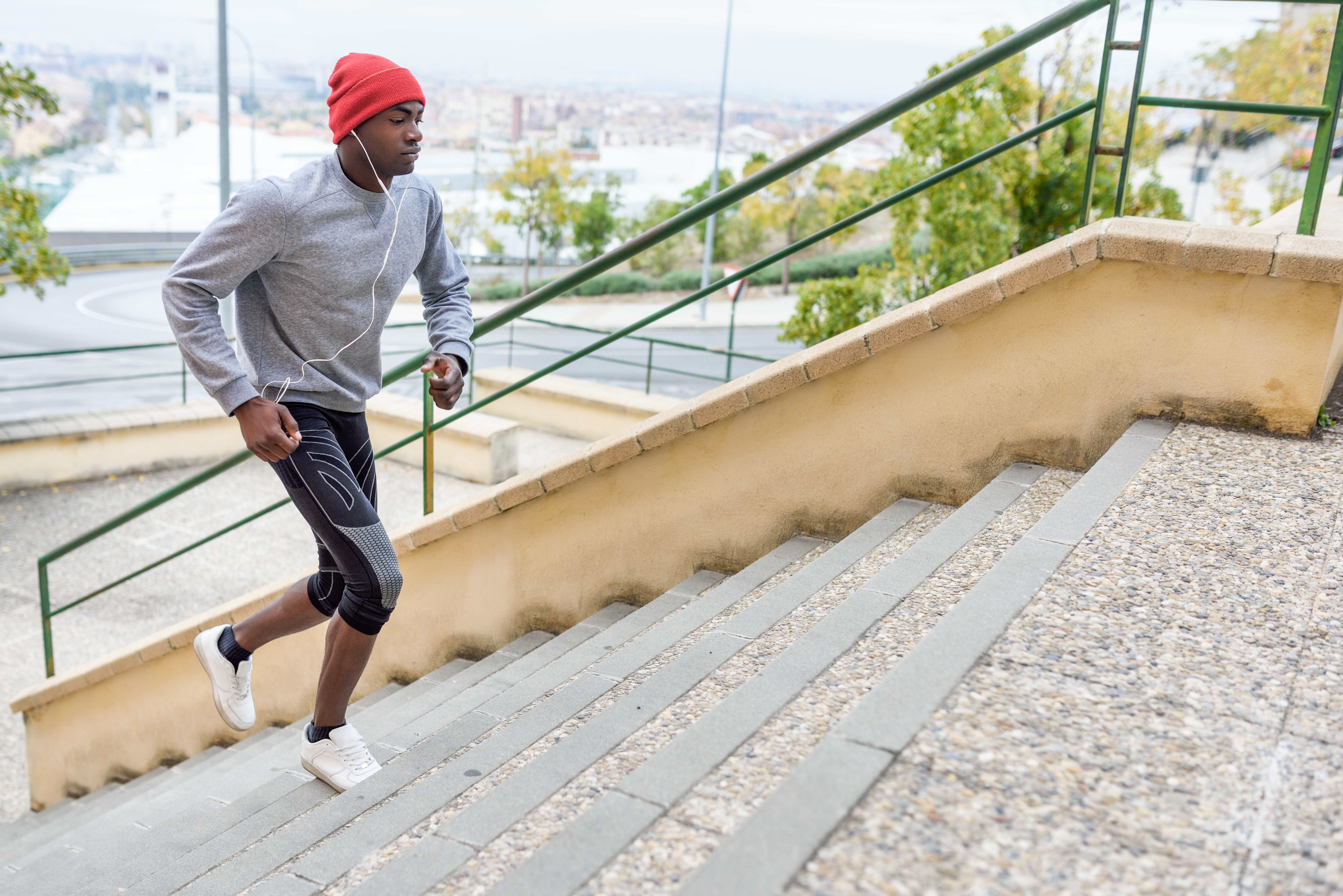 This Stair Workout Is a Great Cardio Routine That You Can Do at