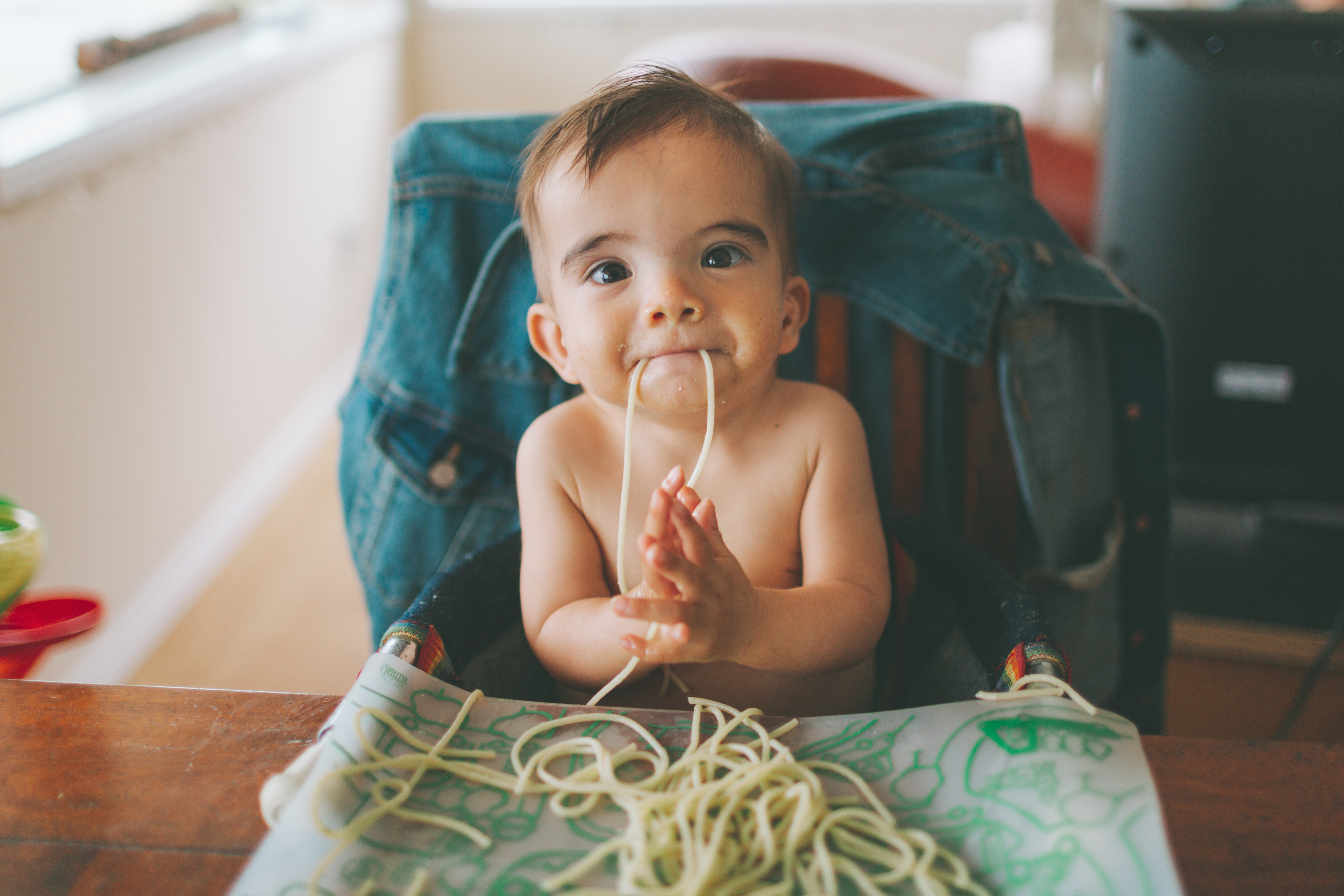 Pasta Cutting Kids Activity