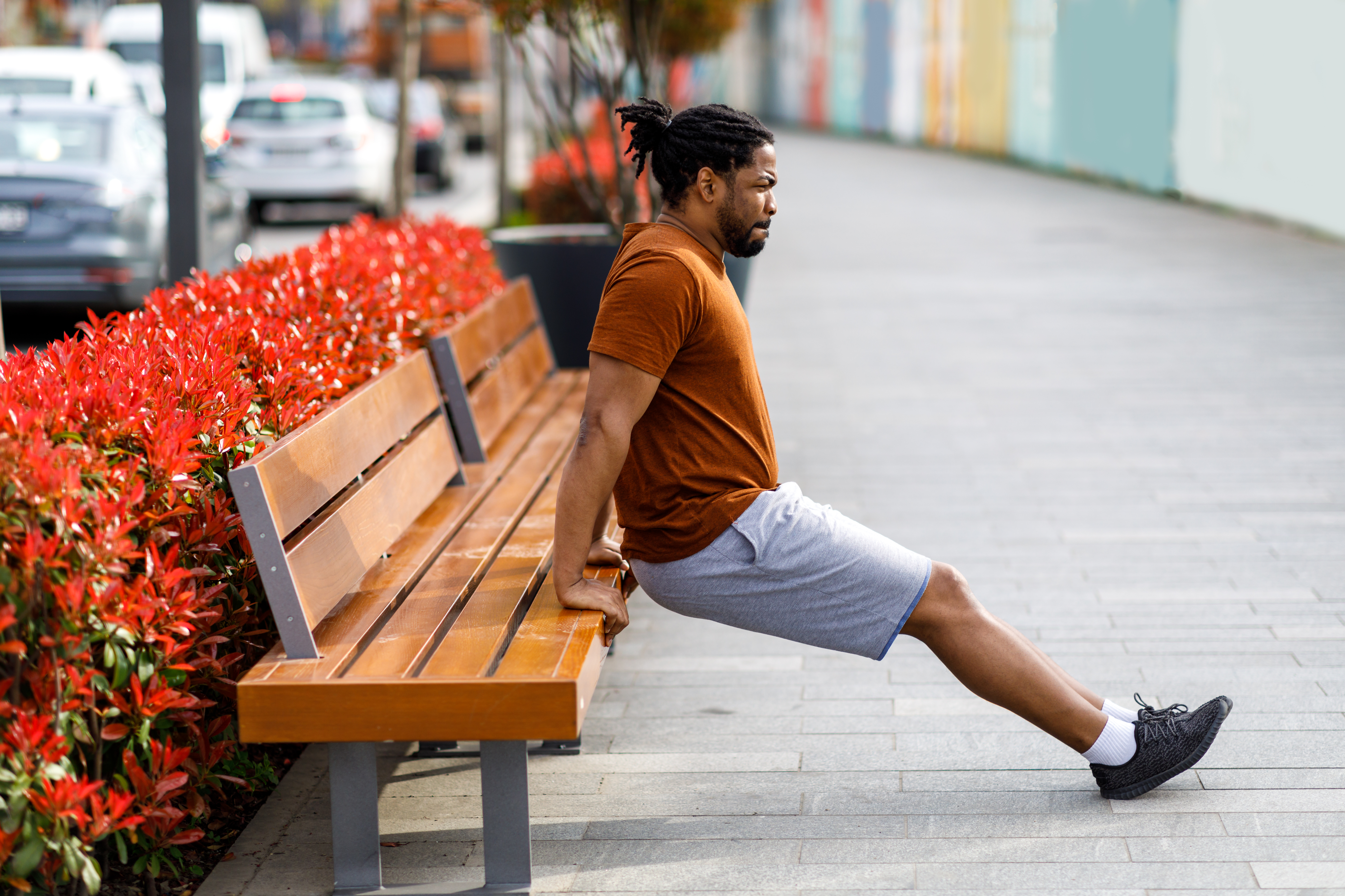 Bench dips outlet crossfit