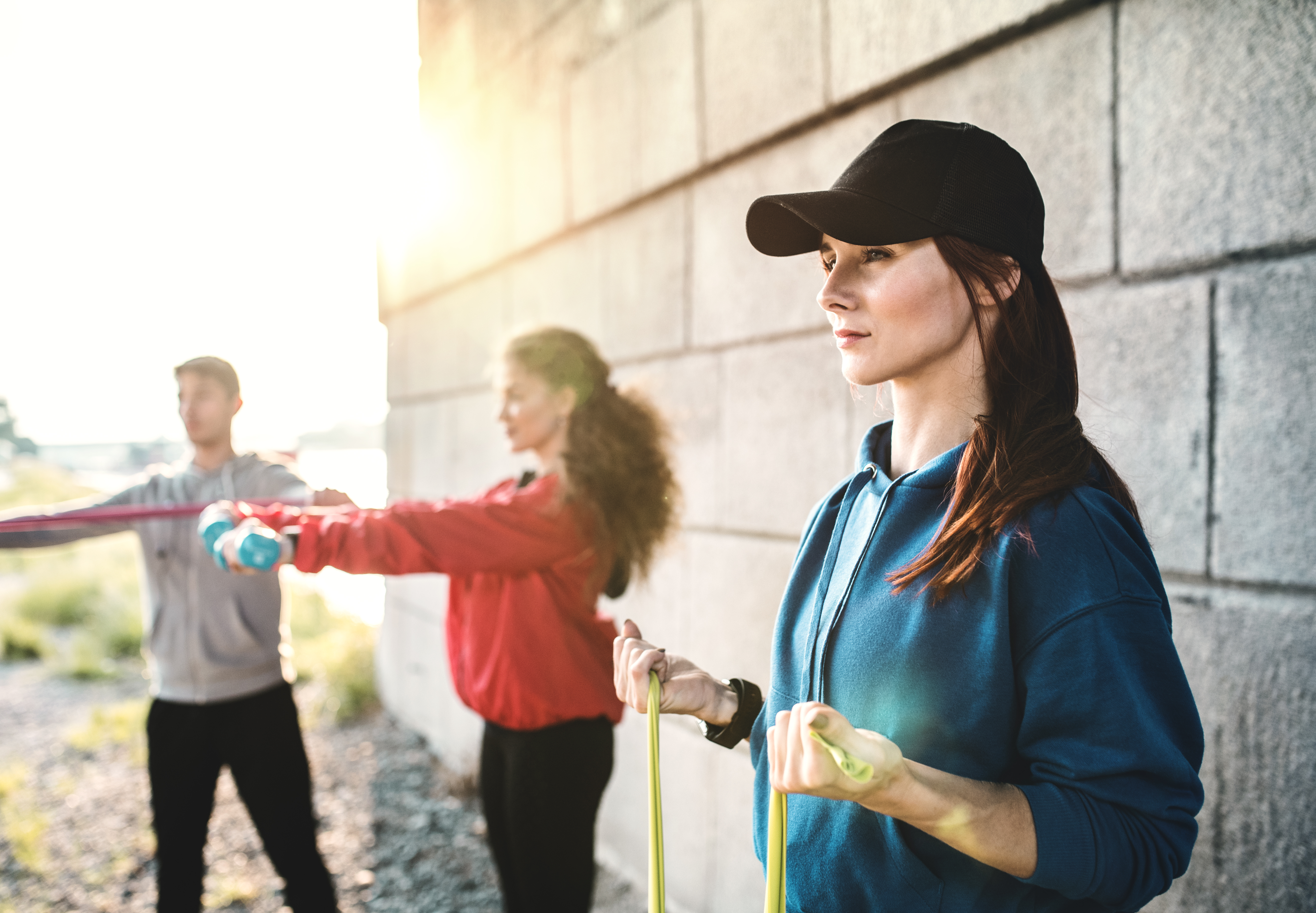 Resistance bands better than free online weights