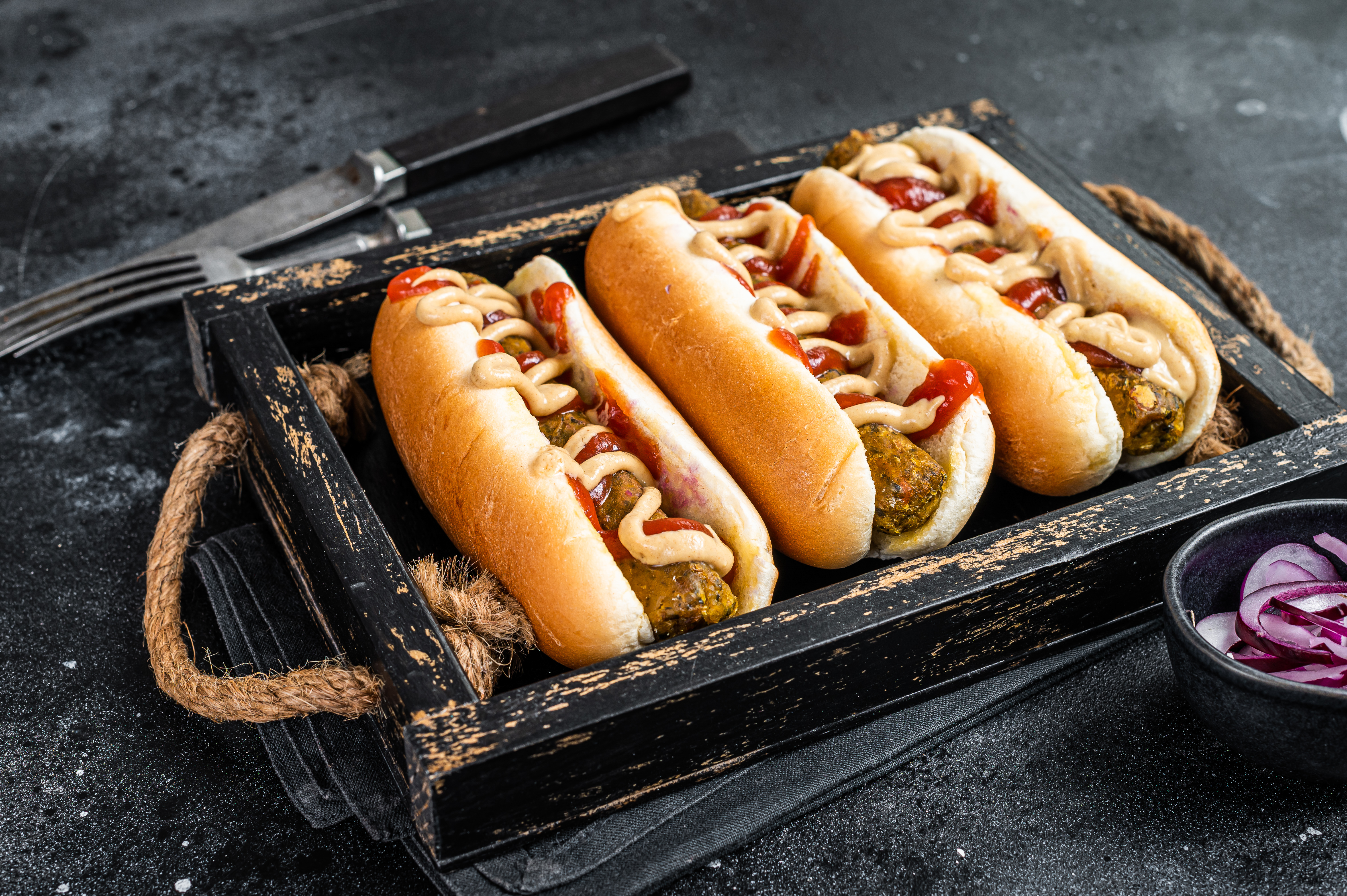 Oven grilled 2024 hot dogs