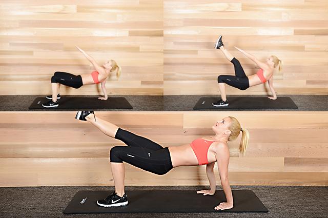Hip shop lift crunch