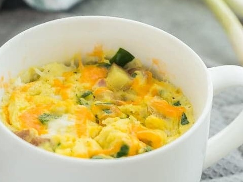 Microwave Omelette – Only 3 Minutes! - One Sweet Appetite