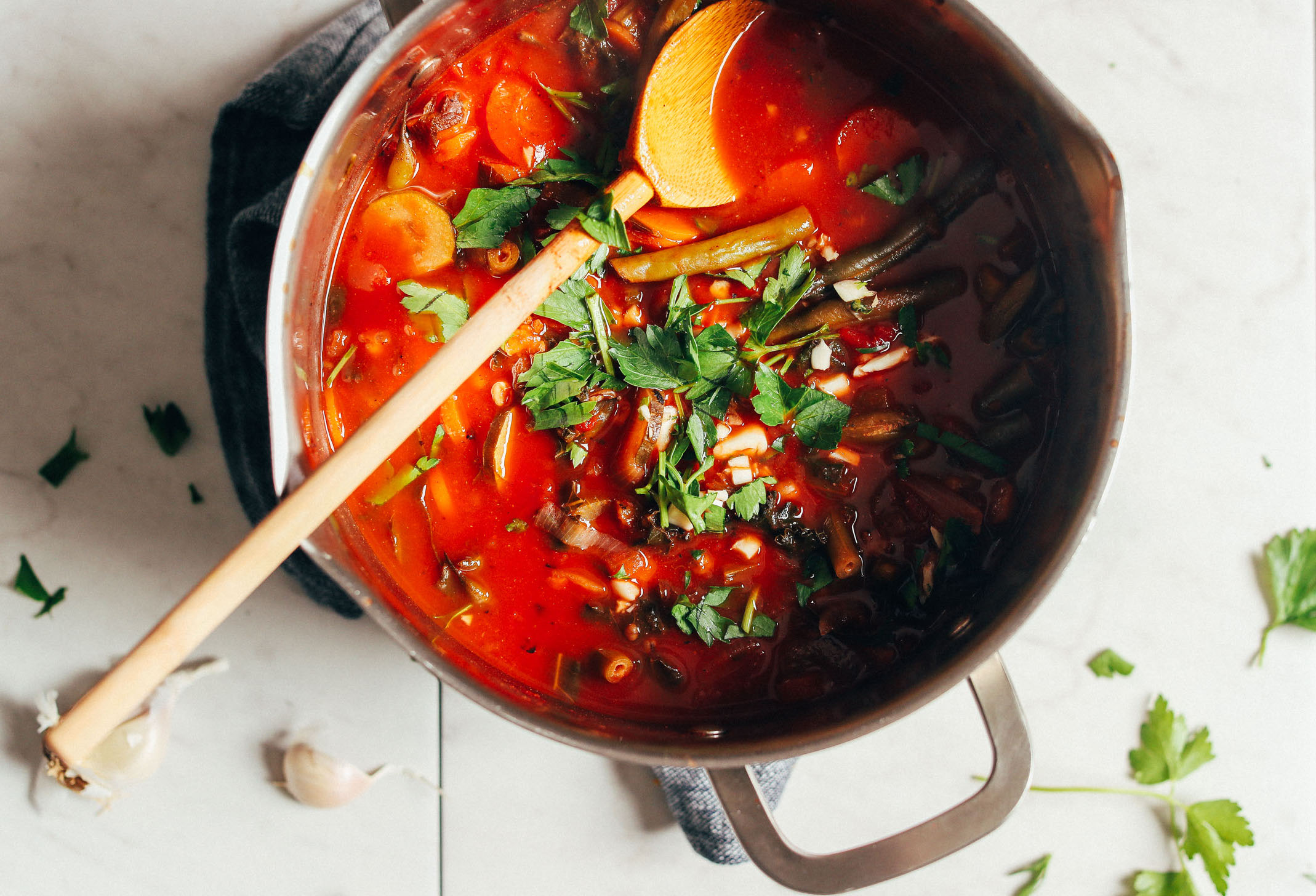 The BEST Vegetable Soup - Chelsea's Messy Apron