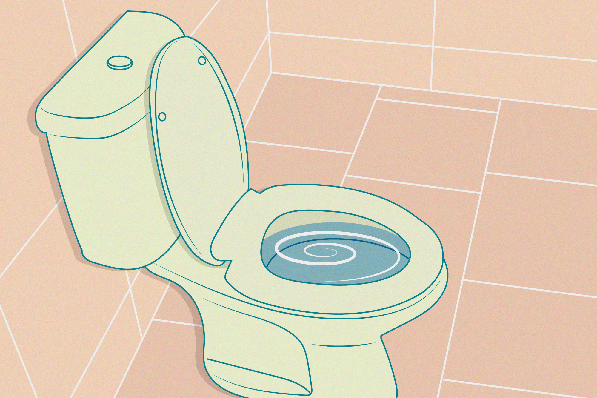 Does it matter if you flush with toilet lid up or down? Not really.
