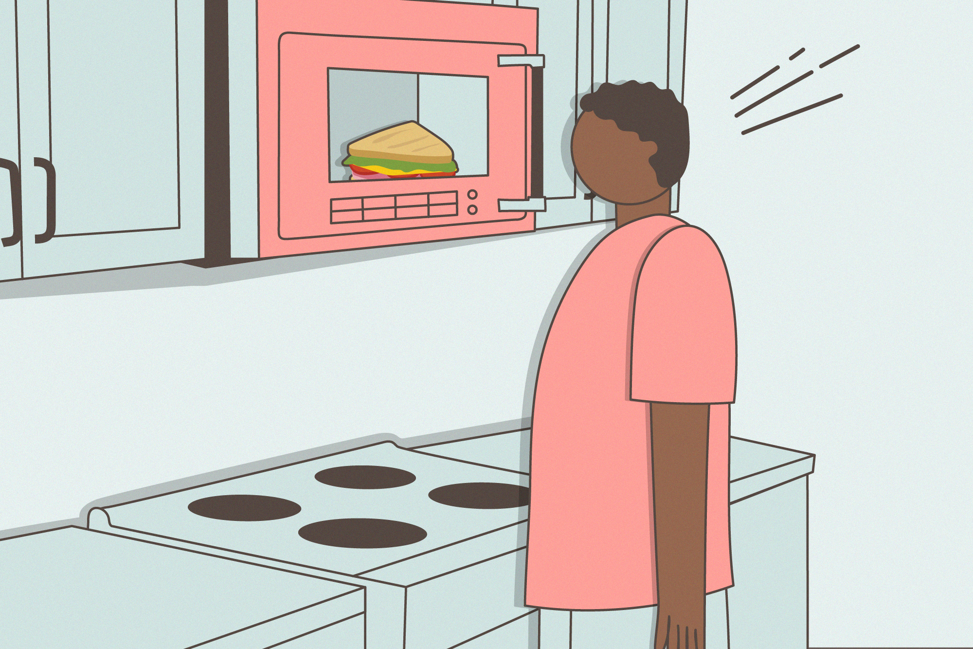 The Worst Places in Your Kitchen to Put a Microwave