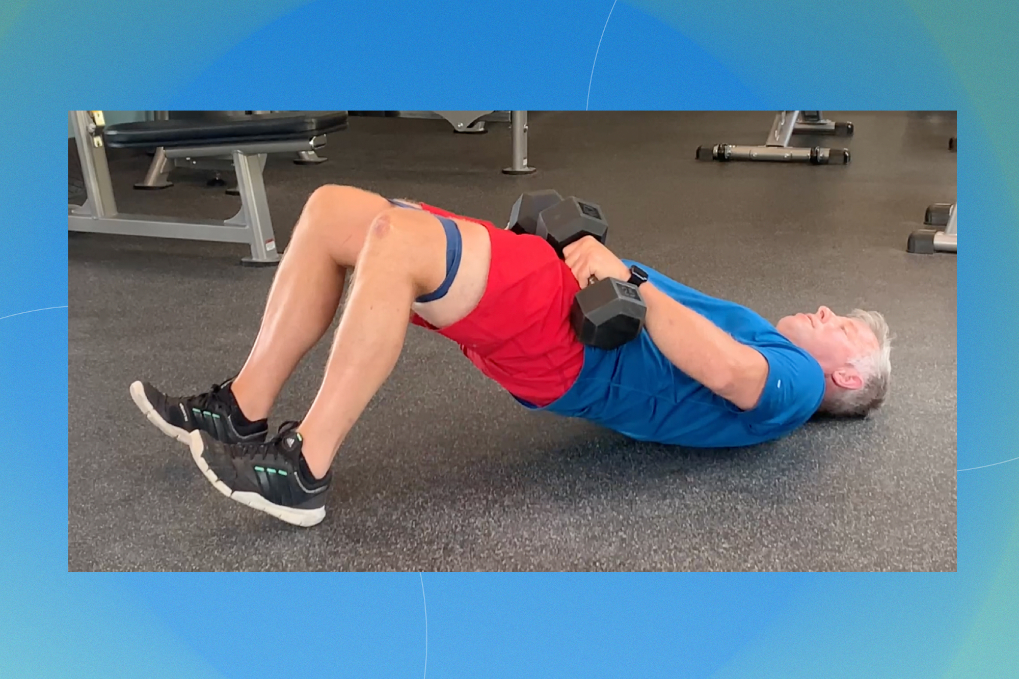 The Dumbbell Glute Bridge Is the Best Hip Exercise for Older