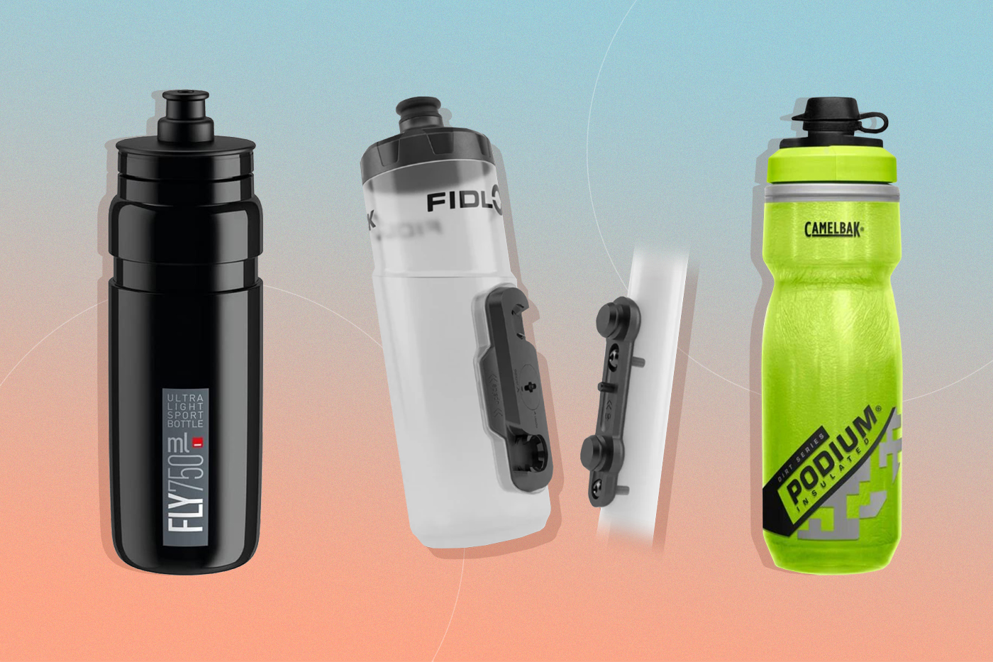Branded Cycling Bottles - The new 'Big Drip' bidons from