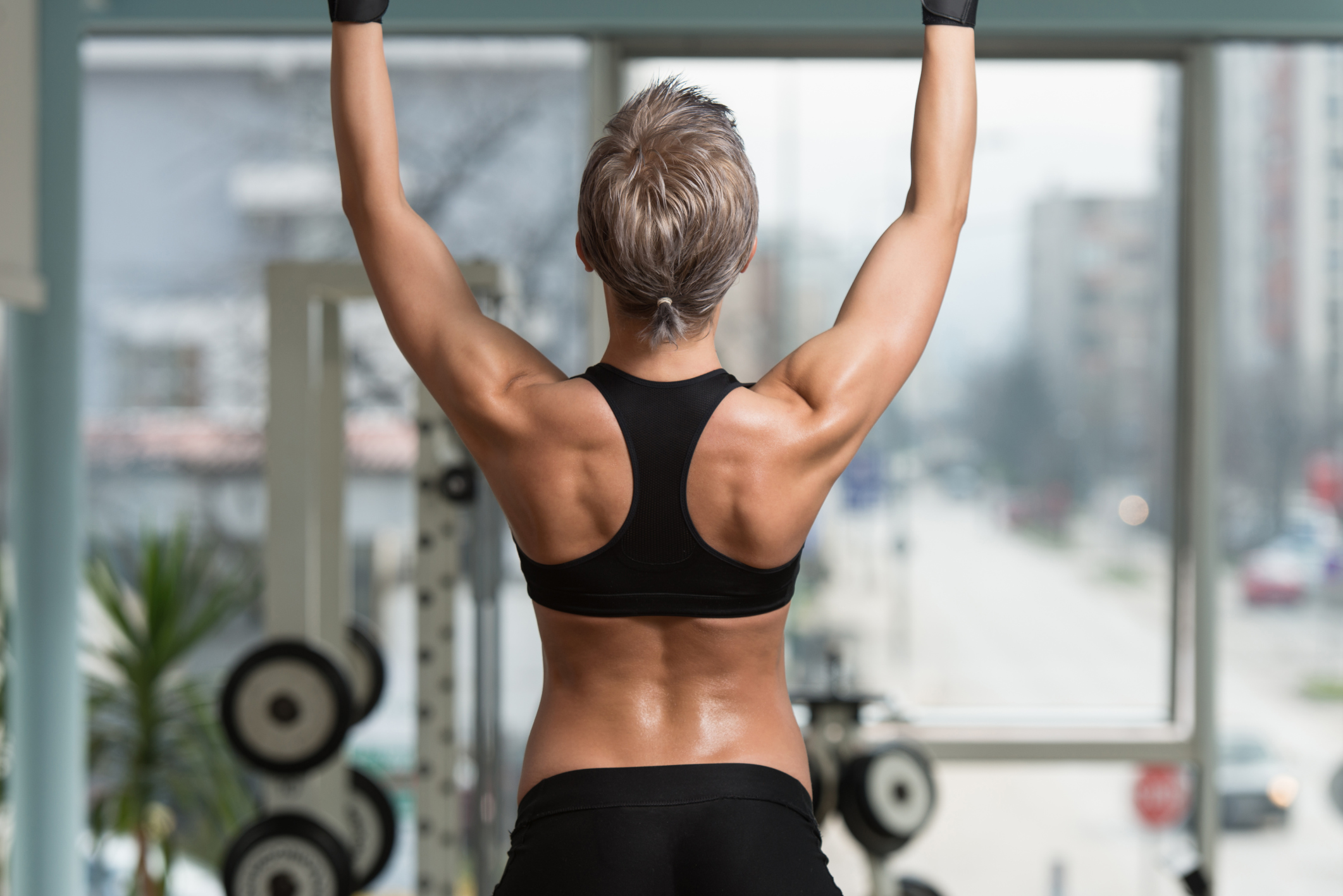 Pull ups with discount towel on door