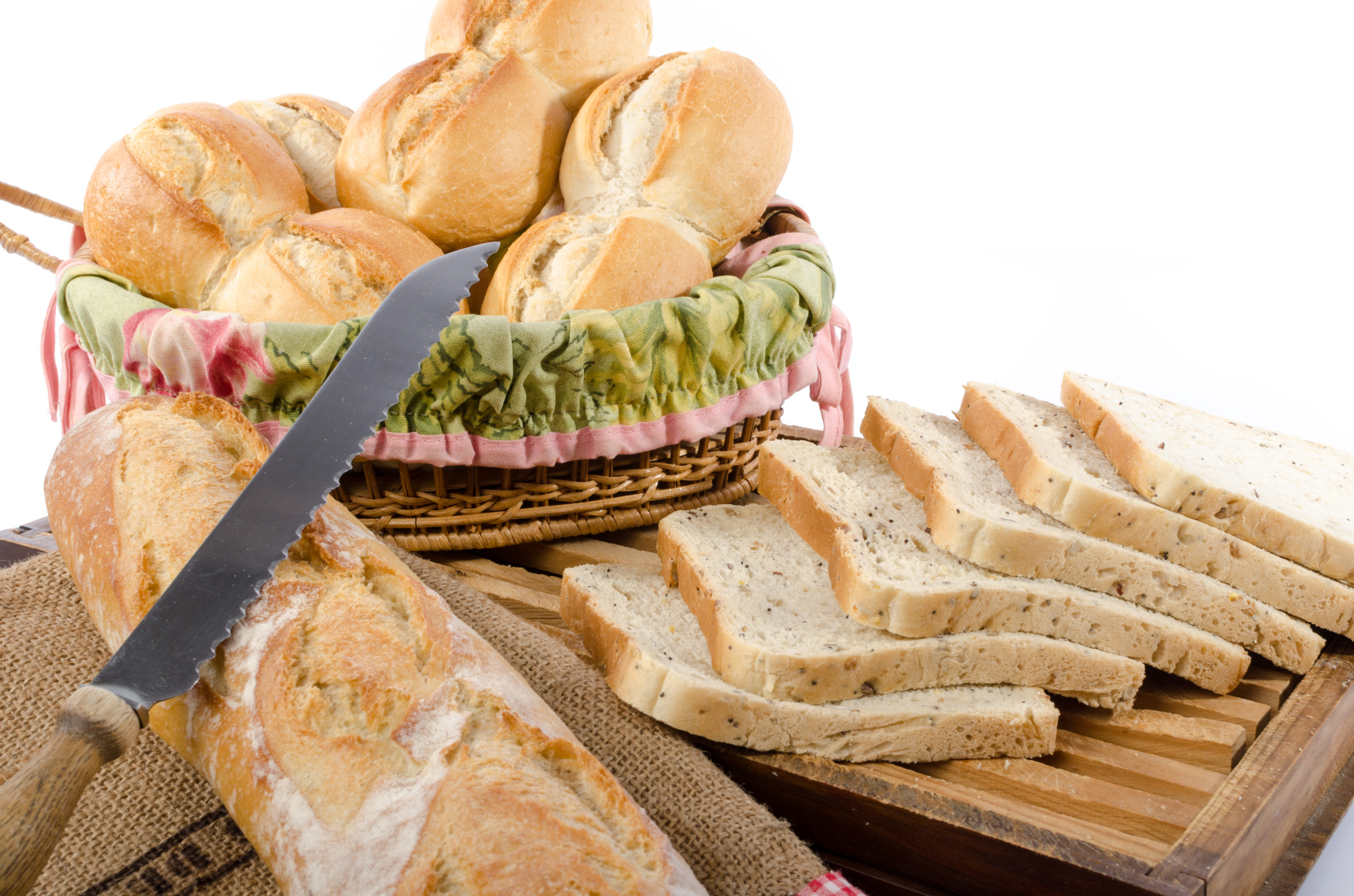 Carbohydrates in Whole Wheat Bread Vs. White Bread | livestrong