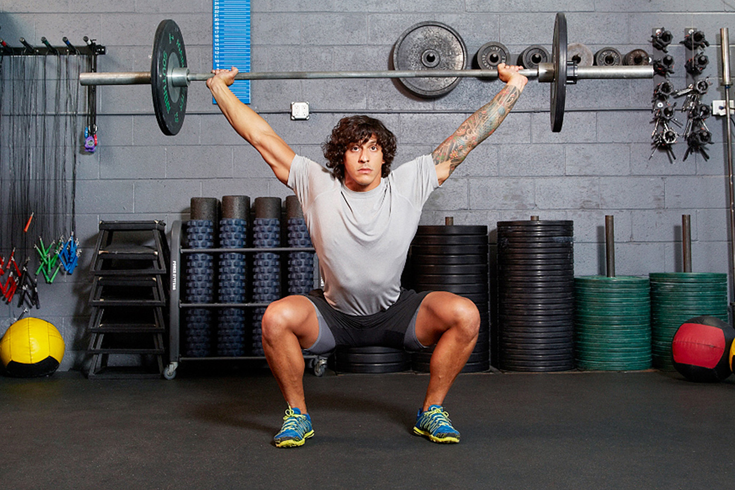 Standard discount squat bar