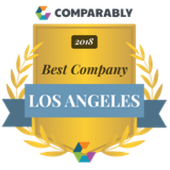 Comparably Best Company Los Angeles Award