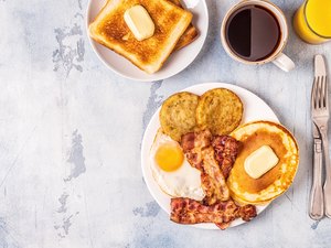 健康全美早餐鸡鸡煎饼