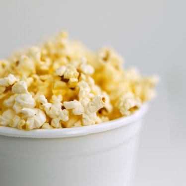 Close-up of popcorn