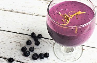 Almond Butter & Blueberry Smash Smoothie Healthy Smoothie Recipes