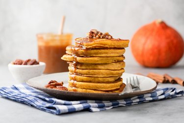 pumpkin pancakes with protein