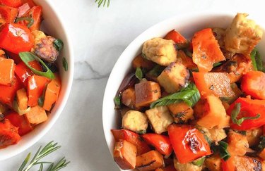 Spicy Tempeh, Sweet Potato and Red Pepper Hash Jalapeno Recipes