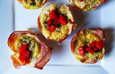 Ham-and-Egg Cups Immunity-Boosting Breakfast.