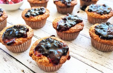 Peanut Butter Oatmeal Muffins With Jam Immunity-Boosting Breakfast Recipe