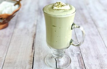 Matchaccino Yogurt Shake  Green Tea Recipe matcha dessert