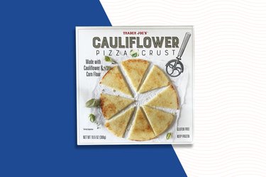 Cauliflower Pizza Crust Trader Joe's Frozen food