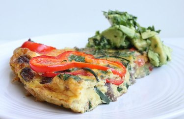 Fajita Frittata with Avocado Salsa Jalapeno Recipes