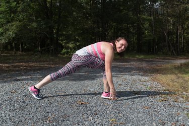Brittany lunges