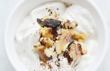 Coffee Yogurt Mediterranean breakfast recipe