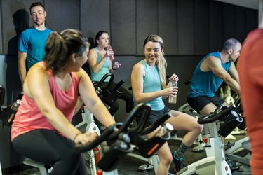 women working out