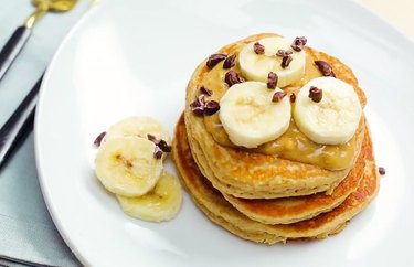 filling breakfast recipes Peanut Butter Protein Pancakes