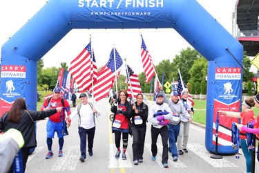 Wounded Warrior Carry Forward 5K charity race