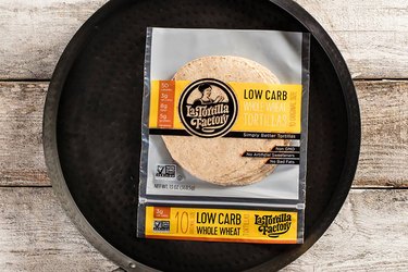 La Tortilla Factory Low Carb Whole Wheat Original Size