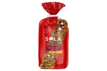 Isolated Image of the low-carb bread SOLA Deliciously Seeded Low-Carb Bread