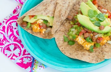 make-ahead freezer meals Spicy Breakfast Burrito