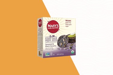 Mary’s Gone Crackers Superseed Seaweed and Black Sesame Crackers