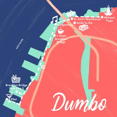 dumbo brooklyn map