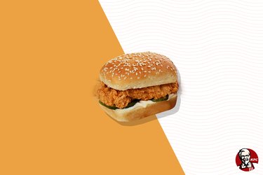 KFC Chicken Littles Sandwich