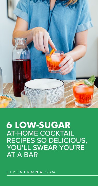 Low-Sugar At-Home Cocktail Recipes