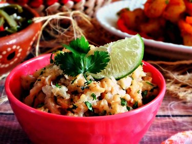 Cilantro Lime Cauliflower Rice