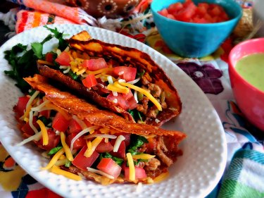 Ground Beef Keto Tacos