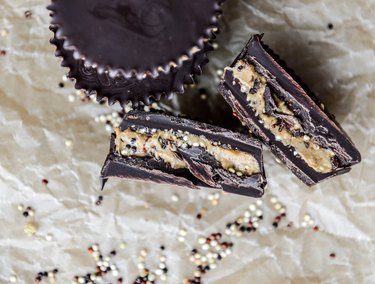 healthy quinoa dessert recipes Toasted Quinoa Cashew Butter Cups