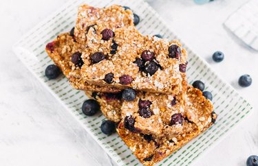 Blueberry Oat Bars