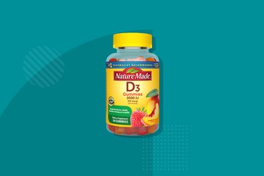 Nature Made D3 adult gummies, one of the best vitamin D supplements